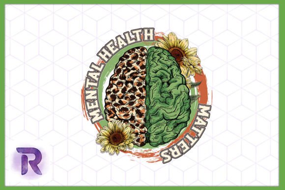 Mental Health Matters Leopard Floral